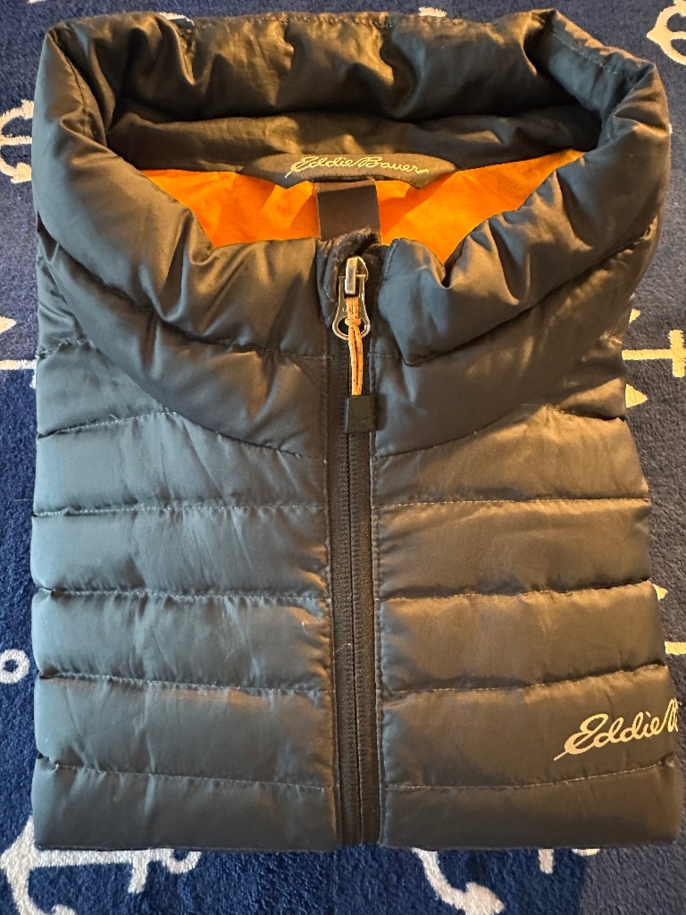 Eddie Bauer- EB650- Black- Puffer Vest-Large